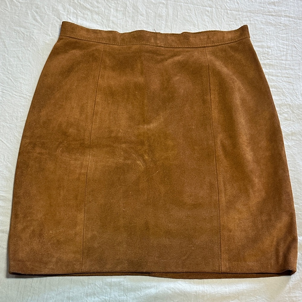 Vintage Phoenix Outerwear Suede Women's Skirt